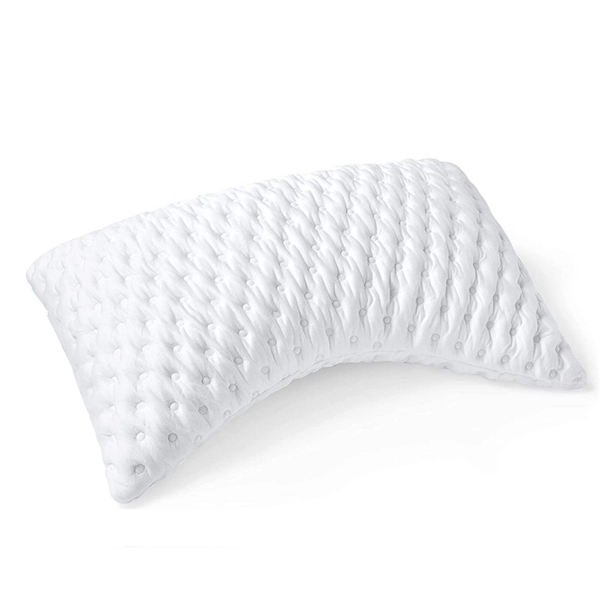 Adjustable Bed Shredded memory foam neck pillow with Removable Washable Case