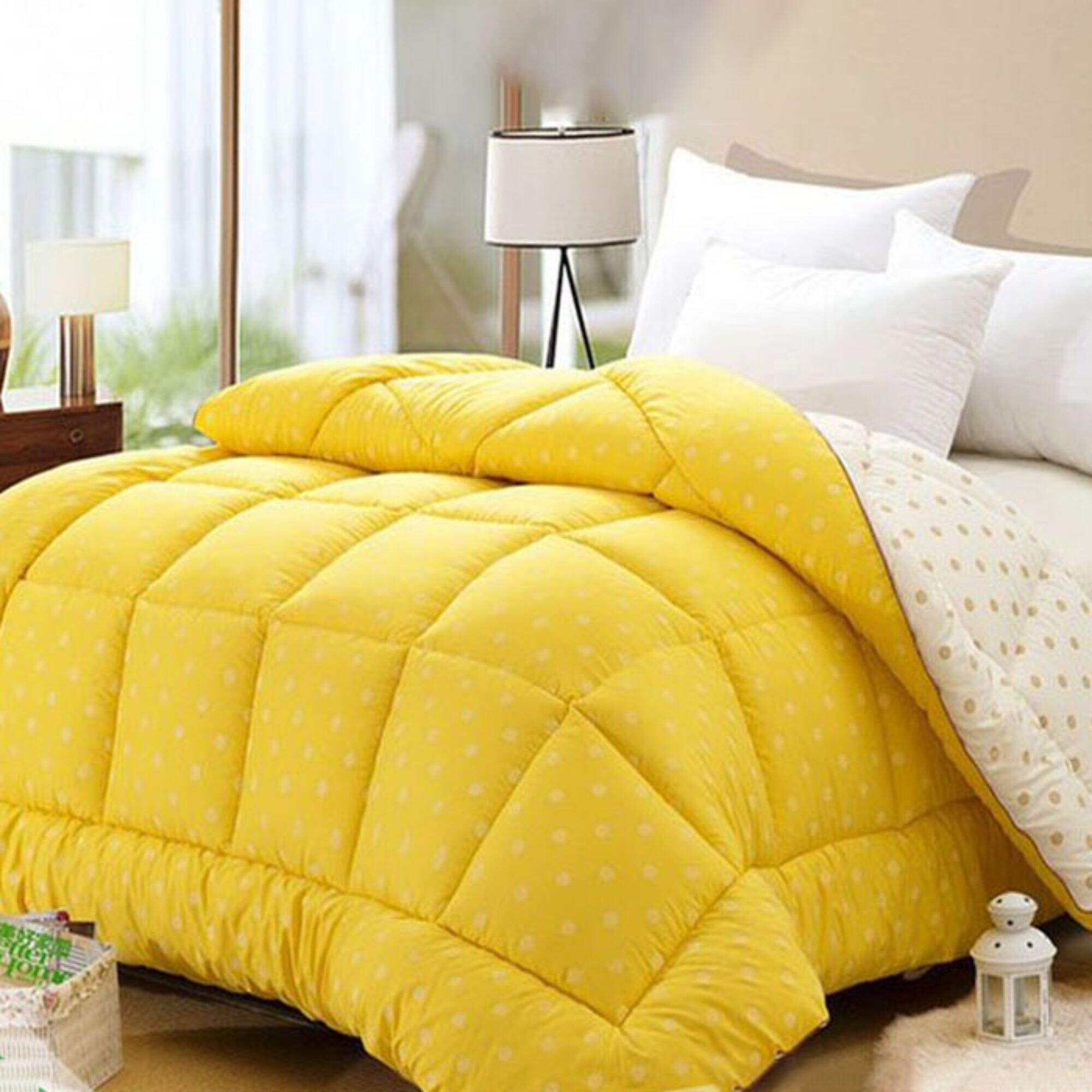 New design wholesaler wave point quilted polyester fabric cotton quilt