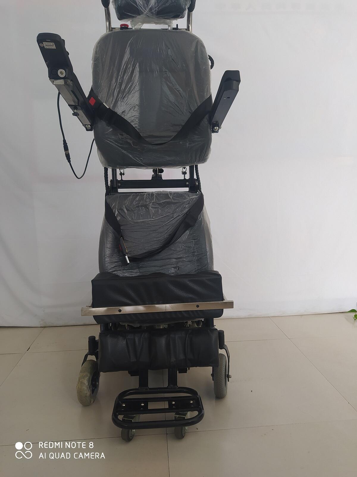 standing electric wheelchair ground stair climbing wheelchair electric rehabilitation therapy wheelchair lift for disab- BZ-QT manufacture