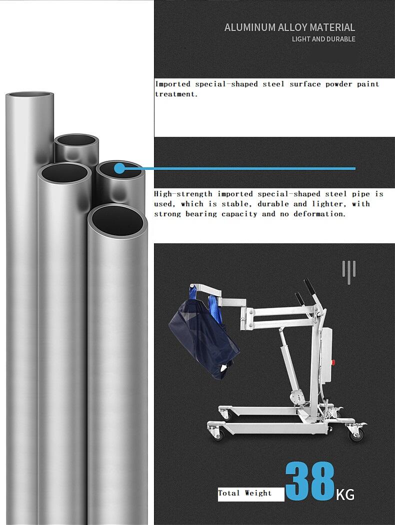 Health care lift to car transfer lift adjustable hanger quick disassembly standing style Medical Electric Patient Life supplier