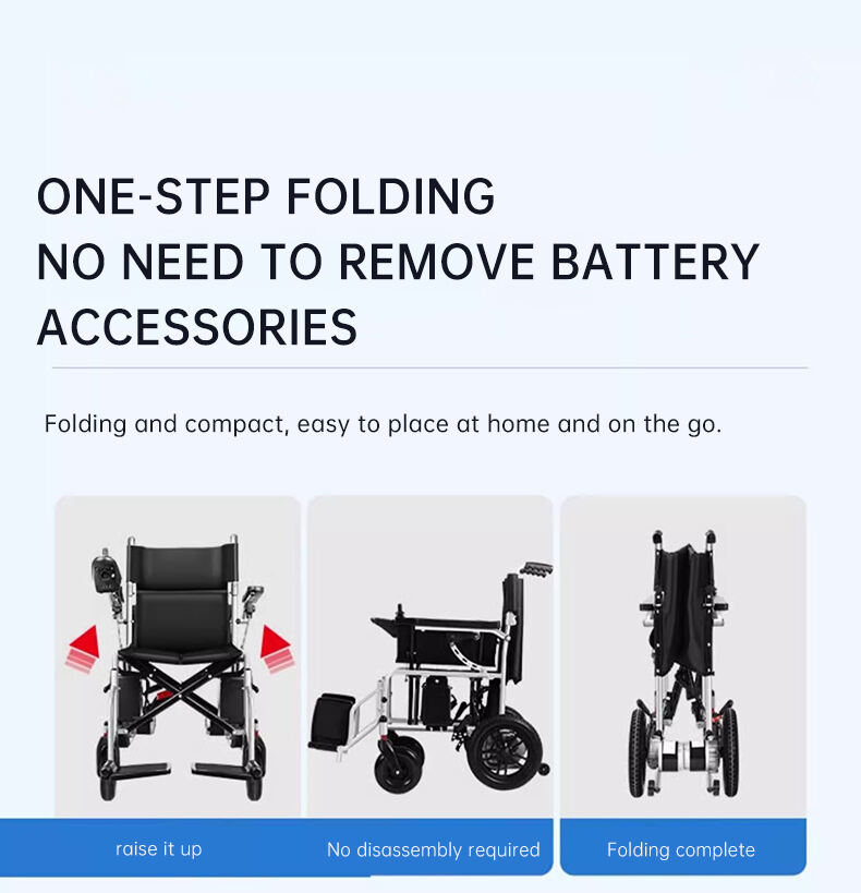 Shanghai Beiz New Updated Lightweight Carbon fiber Air boarding Battery Travel foldable Electric Wheelchair Power Chair manufacture