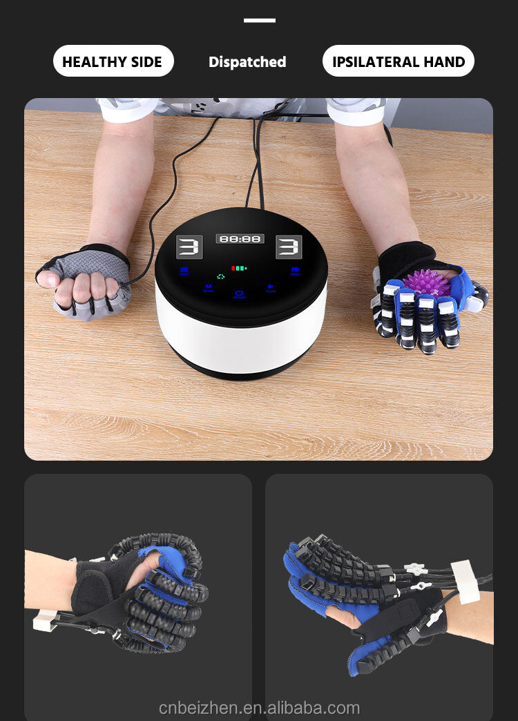 Mirror therapy hand exercise training robot glove motor imaging hemiplegia rehabilitation hand rehabilitation devices supplier