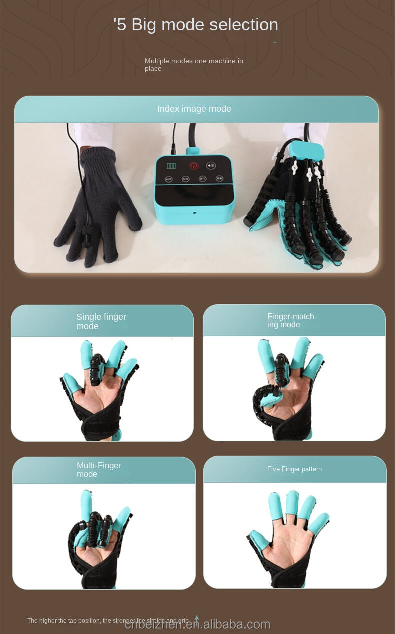 Smart Hand Rehabilitation Devices With Robotic Recovery Glove For Stroke Hand Fingers Exercise Training Reducing Stiffness Spasm factory