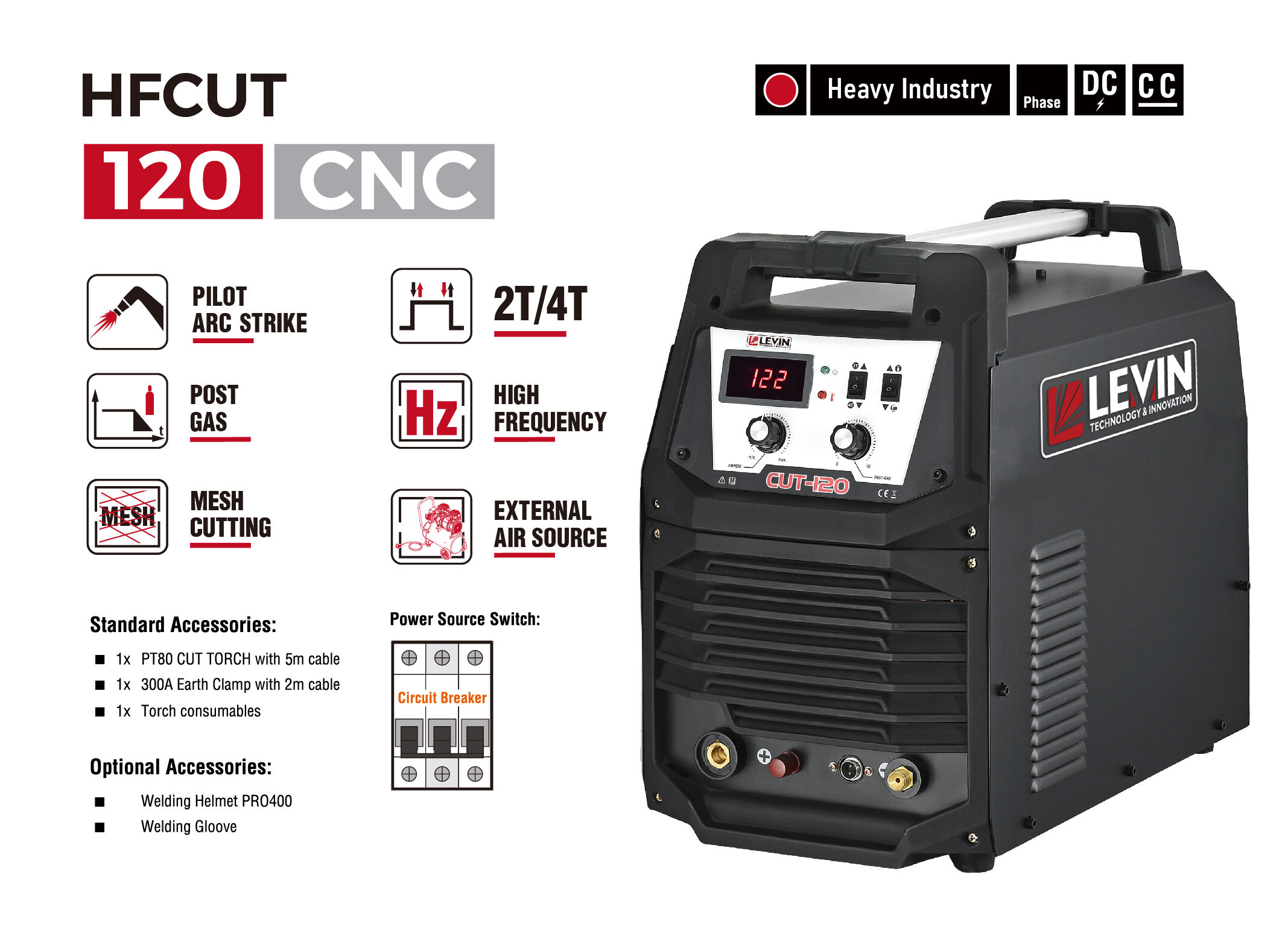 HF CUT PLASMA CUTTING MACHINE details