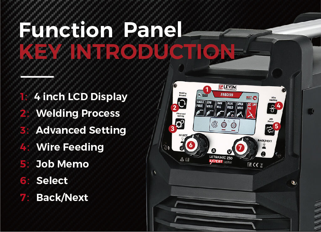 ULTRAMIG-230 EXPERT Double Pulse MIG Aluminum Welding Machine details