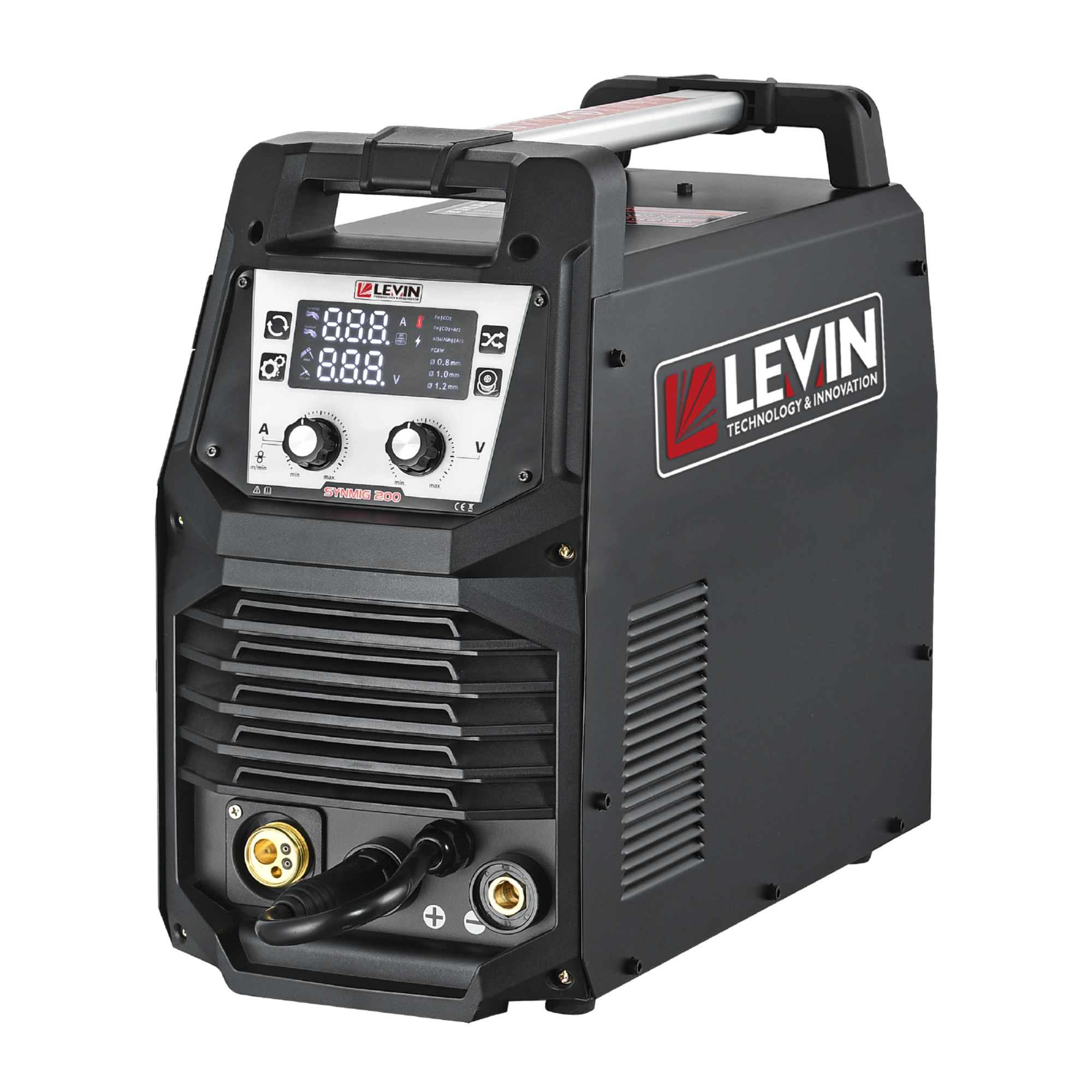 SYNMIG-200 Multi-process MIG/MAG/MMA/TIG Synergic Welding Machine