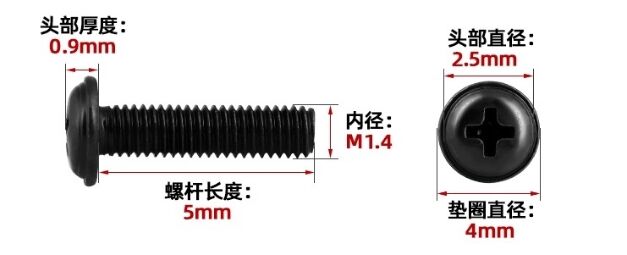 Iron Black Cross round Head with Cushion Screw Disk Product Type Bolts with Bushing Bolt & Bolt factory