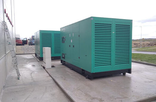 2Sets 1000kw  Kaipu generator are using in Poland