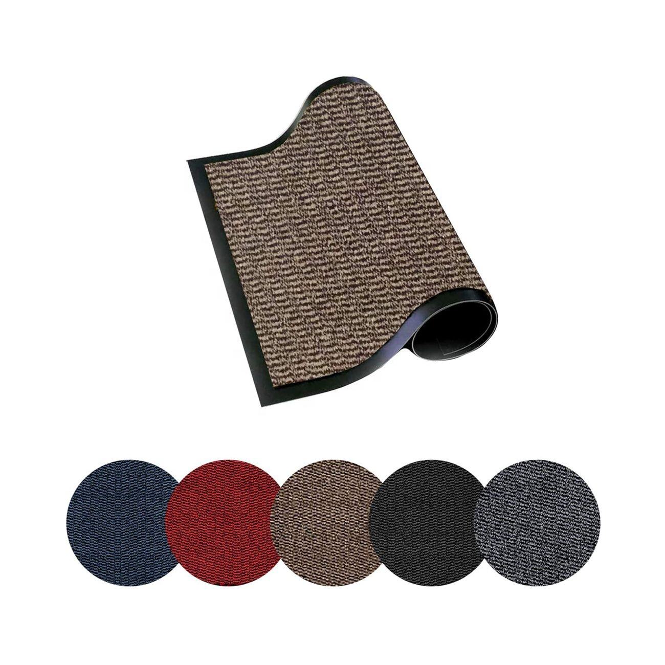 Floor Carpet Indoor And Outdoor Dirt Resistant Waterproof Cut Pile Door Mat 100% Polypropylene supplier