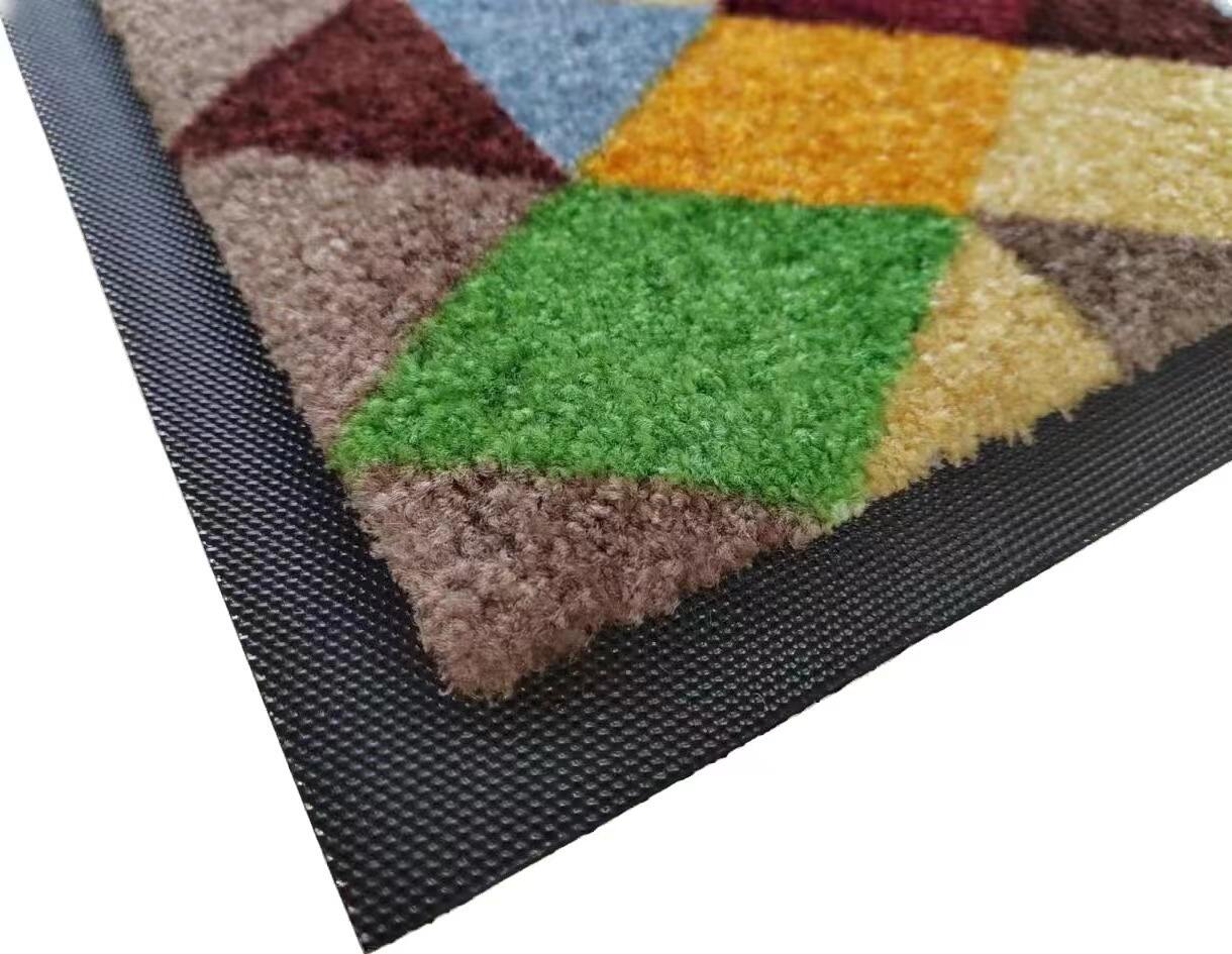 High Quality Custom Mat Anti-slip Custom Printed Door Mat For Entrance Door Mats factory