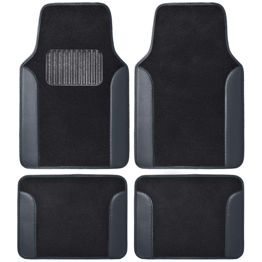 All-Season Protection Car Mats Waterproof Dustproof Nail PVC Backing Car Mats manufacture