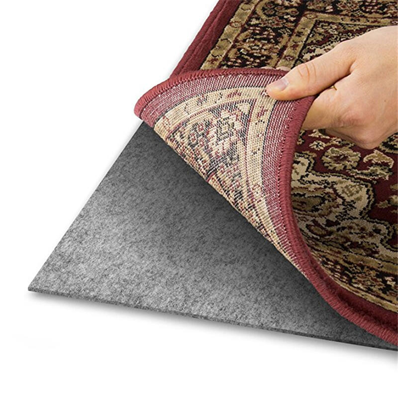 Non-Slip Felt Rug Pad and Carpet Padding for Area Rugs Non-Skid under Rug Door Mats manufacture