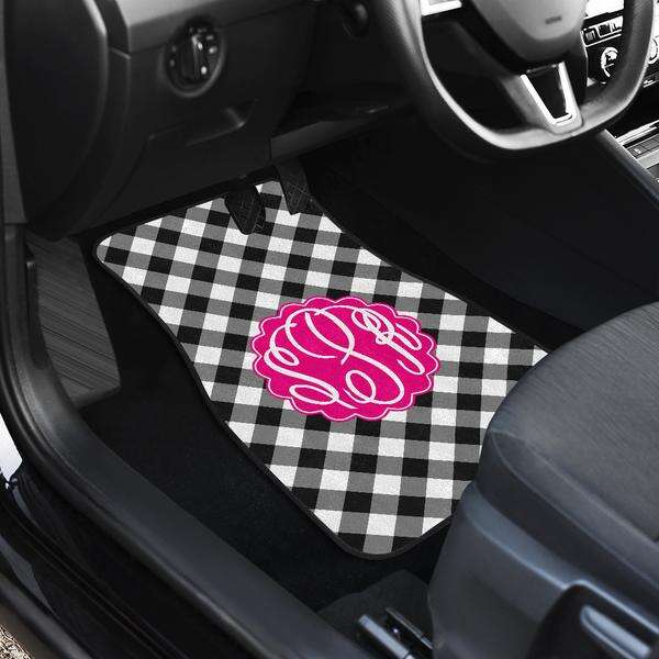 Morocco Front and Back Car Mats Waterproof Carpet Anti-Slip PVC Backing Car Mats details