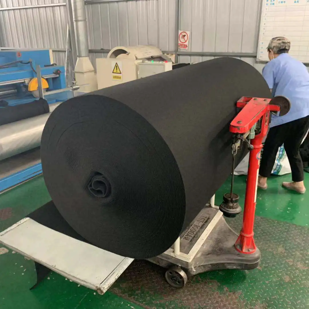 auto carpet for car use black carpet rolls manufacture