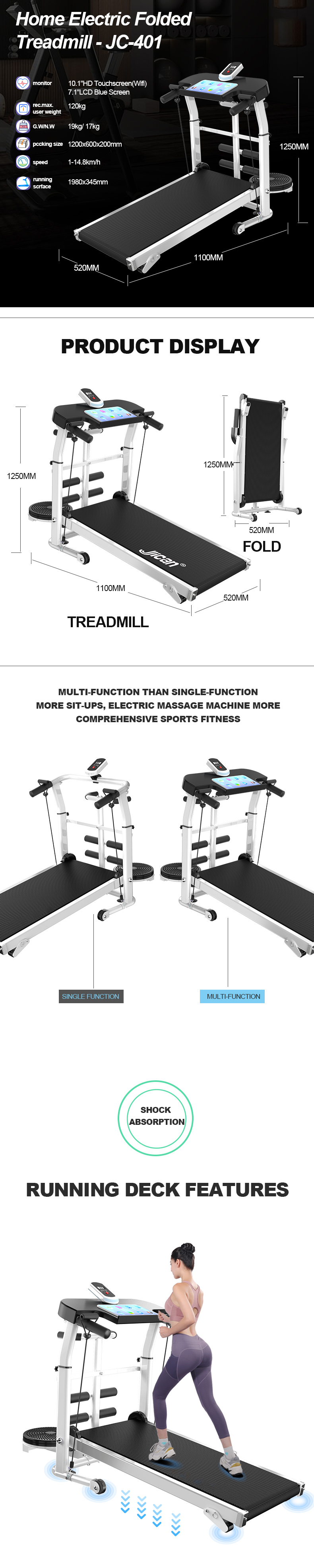 Treadmill details