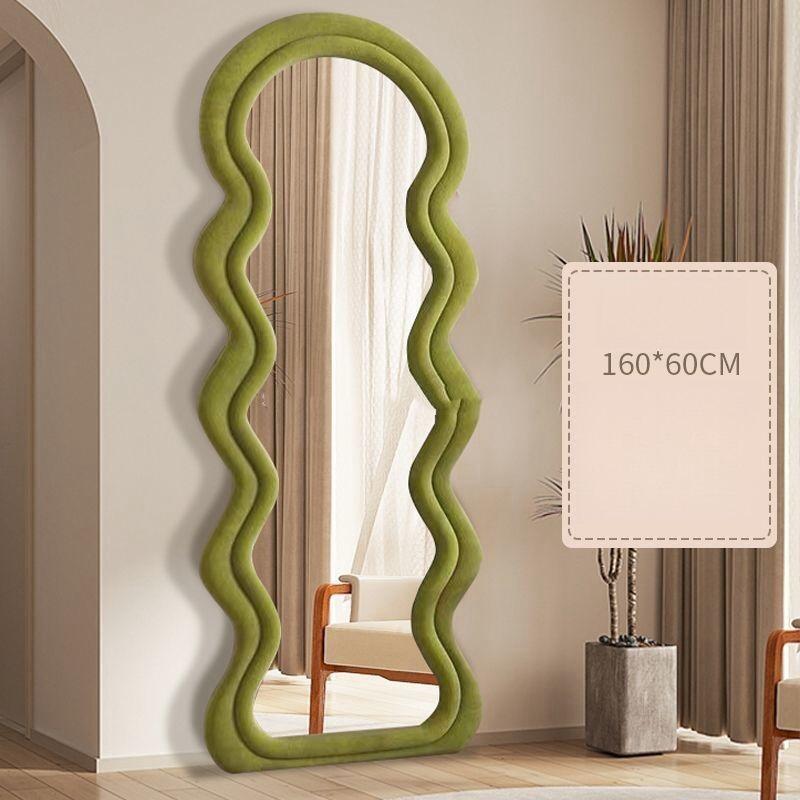 Colorful Frame Mirror Different Sizes Wall Floor Stand Decorative Mirrors manufacture