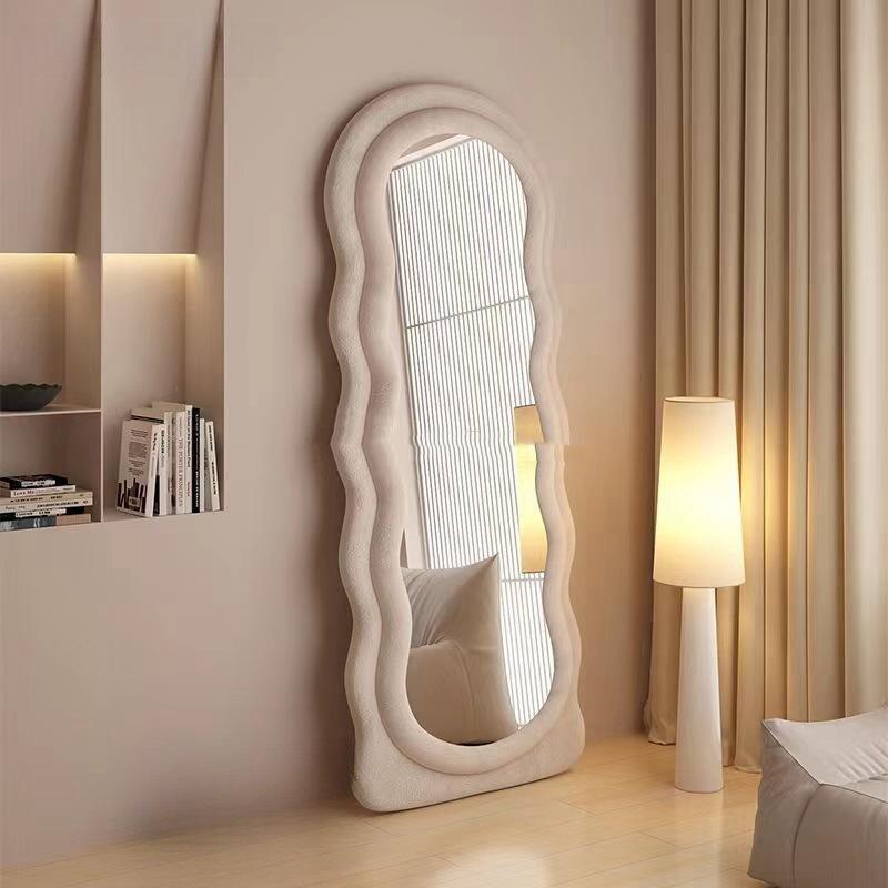 Colorful Frame Mirror Different Sizes Wall Floor Stand Decorative Mirrors factory