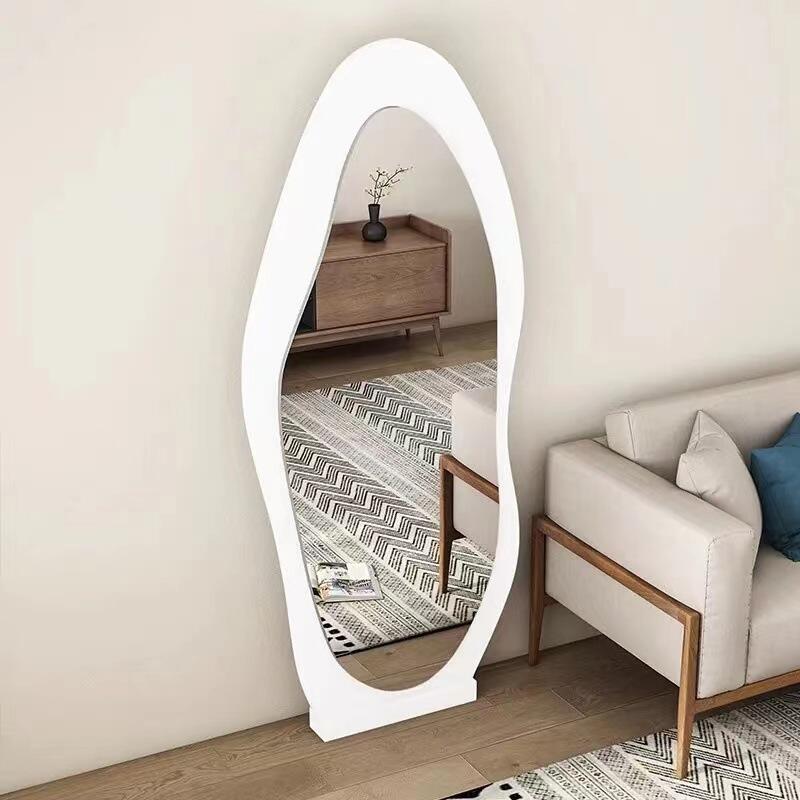 Colorful Frame Mirror Different Sizes Wall Floor Stand Decorative Mirrors manufacture