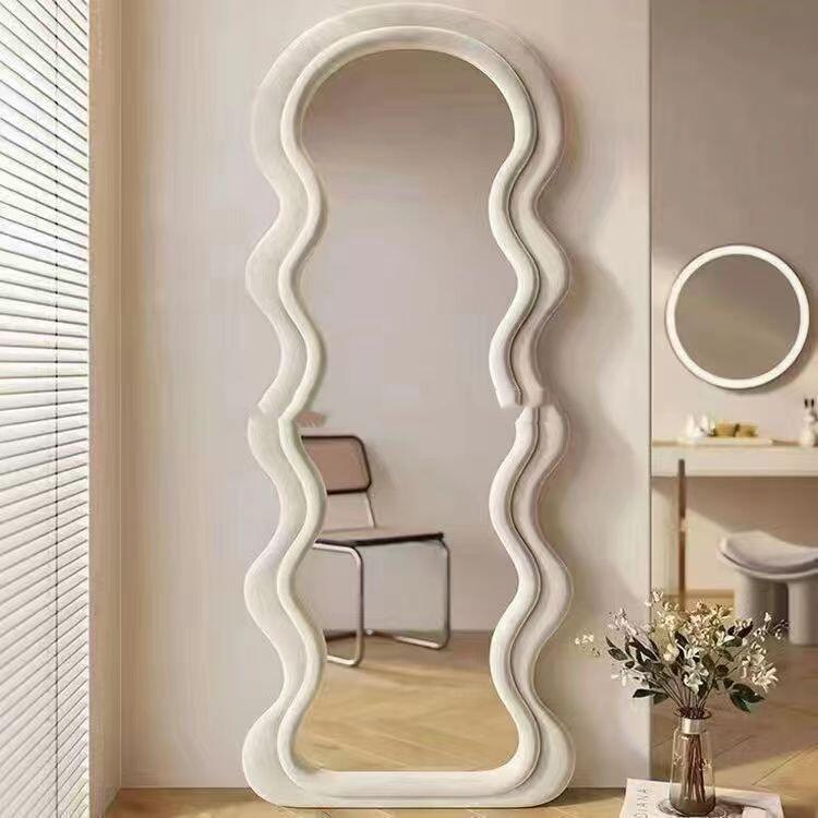 Colorful Frame Mirror Different Sizes Wall Floor Stand Decorative Mirrors