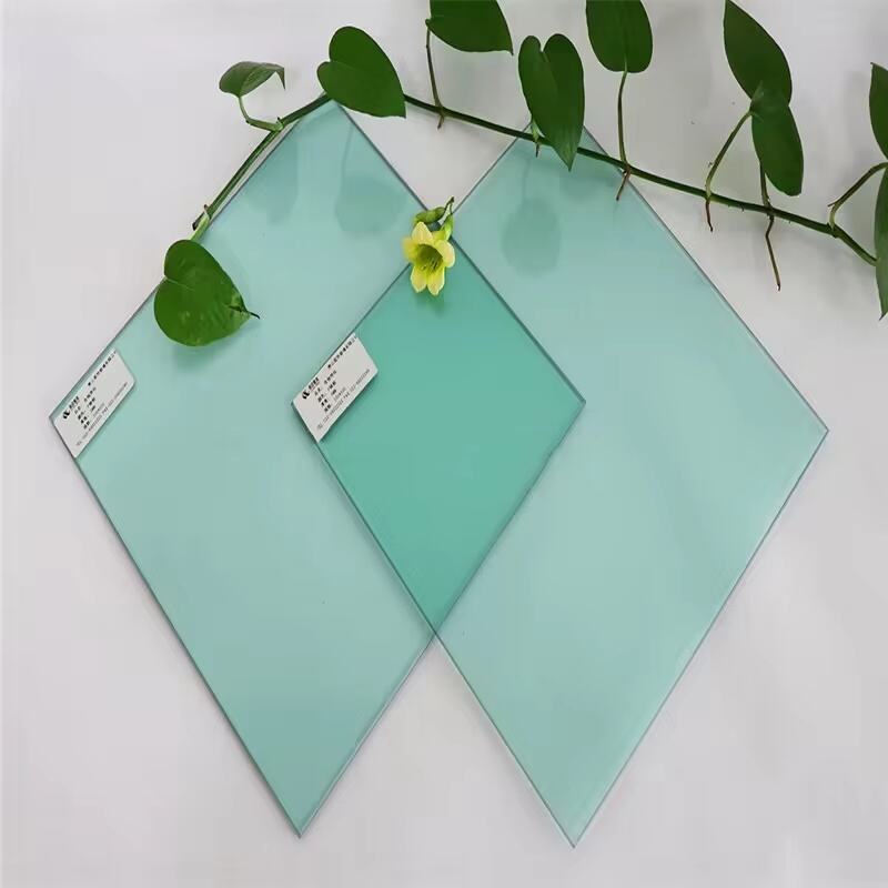 Clear Colored Tinted Reflective Construction Window Building Glass Industrial Coated Glass