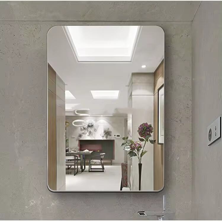 China clear ultra tinted cut size decorative home silver wall mirror bevel edge price