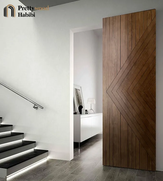 Elegant Wood Invisible Doors: Seamless Integration