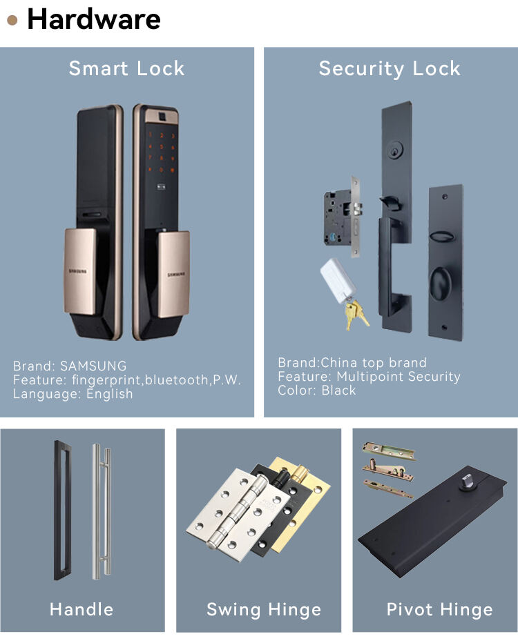 Exterior Door Front Entry Door PV-2017 details