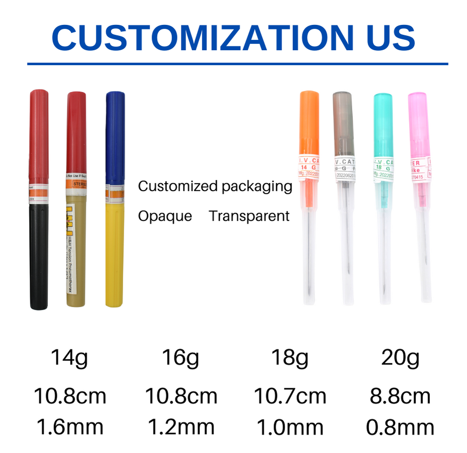 Anthrive Custom 14G Medical Tactical Disposable Chest Seal Decompression Needle For Chest Tension Pneumothorax manufacture