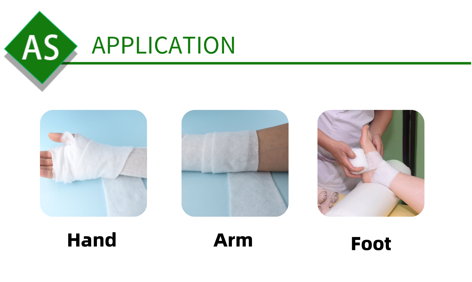 Anthrive Factory Supply Pure Cotton Plaster 100% Absorbent Synthetic Padded Orthopedic Cast Padding Bandage For Pop Bandage details