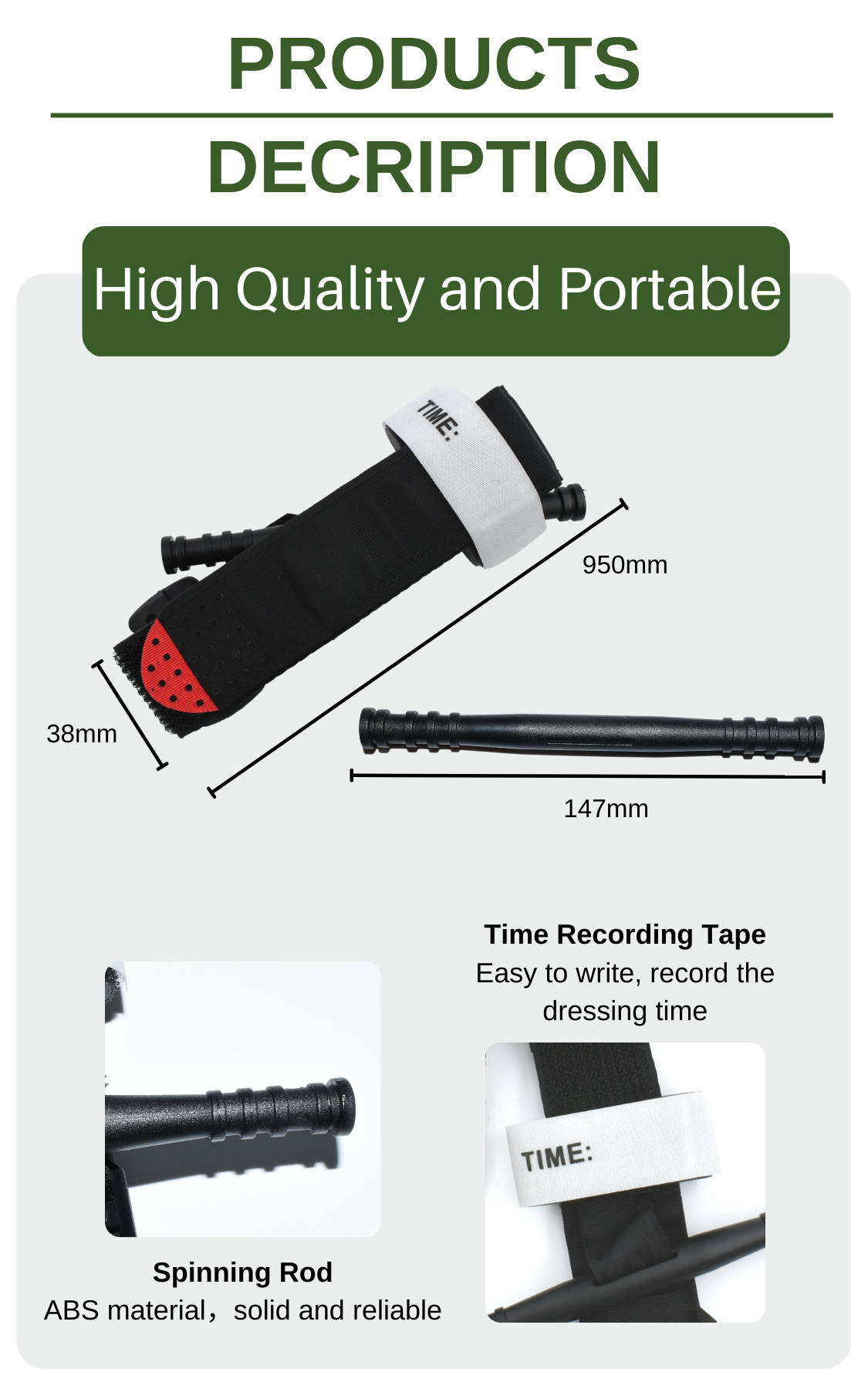 Anthrive MOLLE Nylon Trauma Shears EMT Storage Bag Tactical Medical Combat Tourniquet Pouch Holder factory