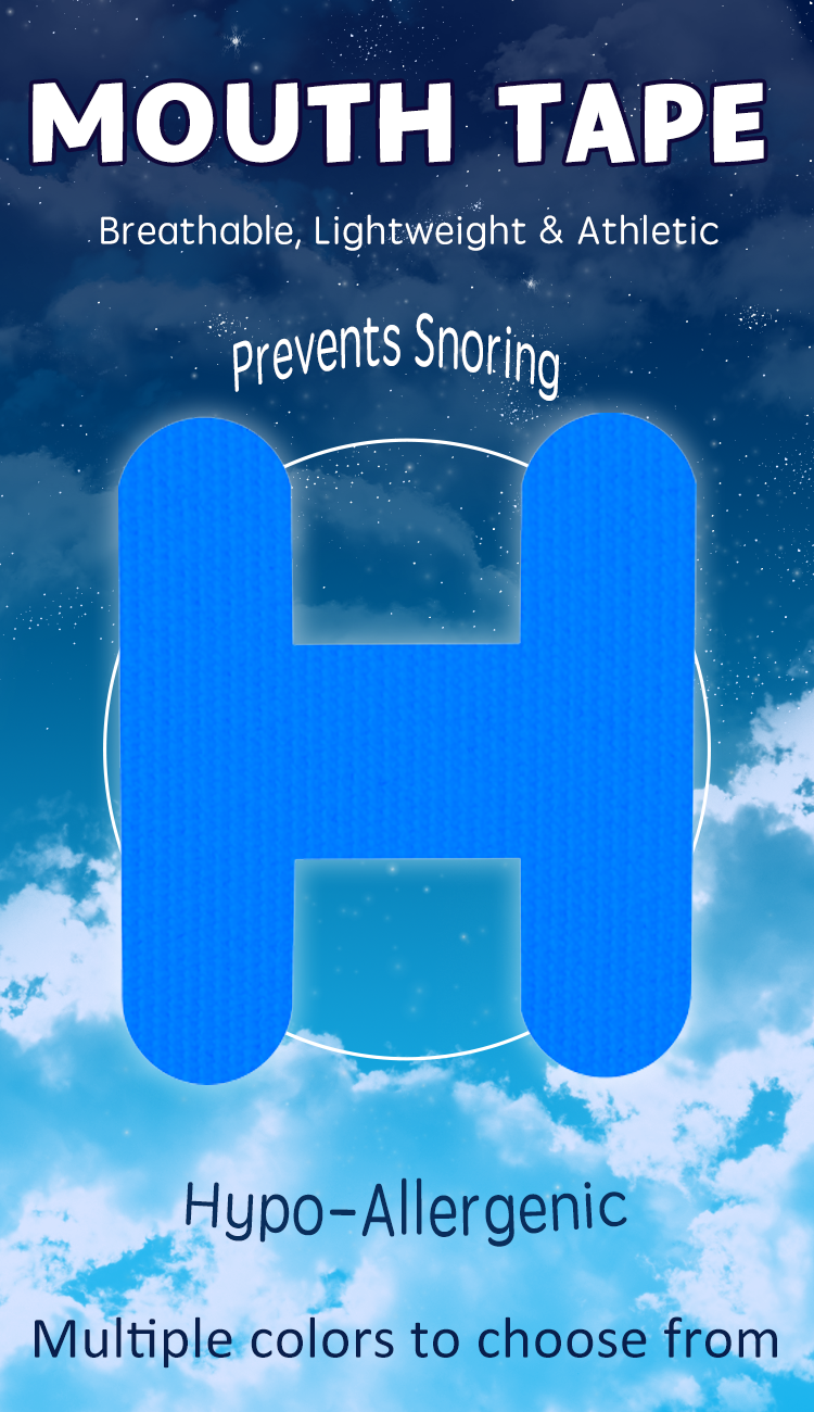 Anthrive 30 Pcs H-Shape Sleep Mouth Tape Snoring Aids Mouth Tape for Sleeping for Men Women Helps Stop Snoring manufacture