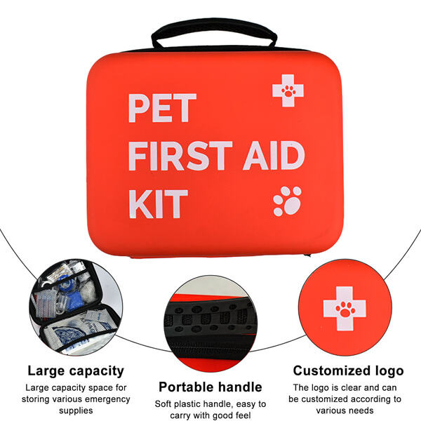A well-stocked dog first aid box can ease worries