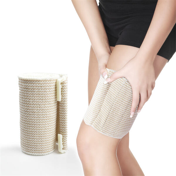Real Crepe Bandage Leg for Injury Recovery