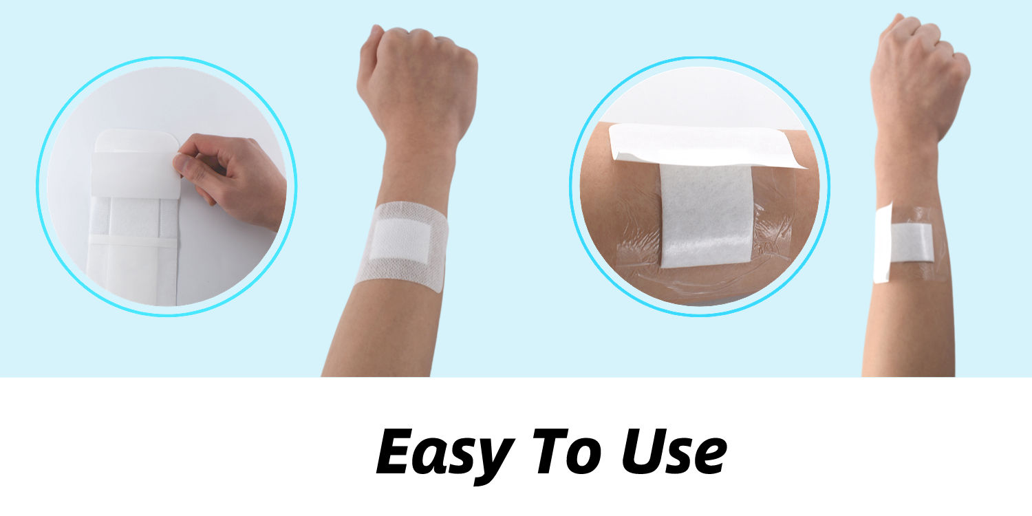 Anthrive Factory Adhesive Hypoallergenic Hydrogel Collagen Sterile Silicone Foam Absorbent Pad Non Woven Wound Dressing factory