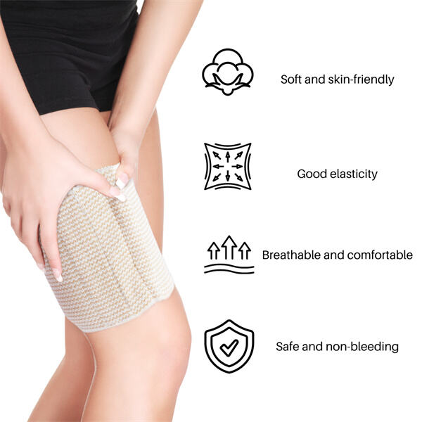 Real Crepe Bandage Leg for Long-Term Use