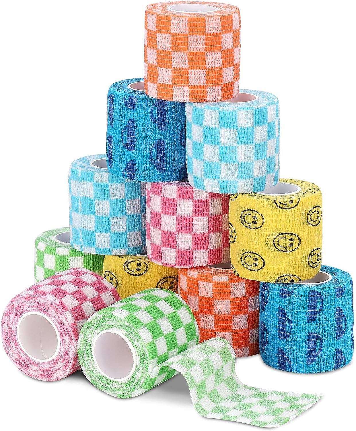 Anthrive Bulk Wholesale Custom Logo Printing Medical Supply Non Woven Easy Tear Self Adhesive Vet Wrap Cohesive Elastic Bandage details
