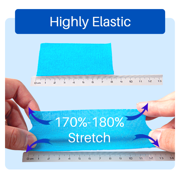 Anthrive Hot Sale Custom 5cm Precut Cotton Rigid Body Adhesive Sport Athletic Waterproof Kt Muscle Kinesiology Tape manufacture