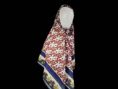 What kind of fabric material is used for hijab?