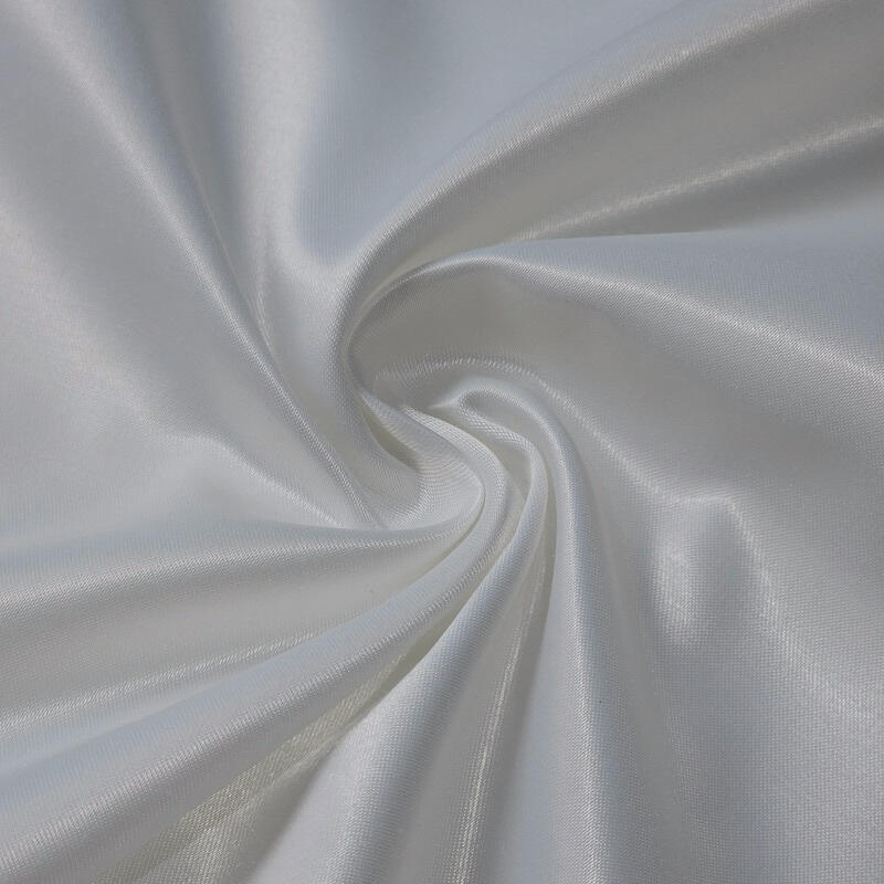 Semi-Shiny Cotton like poly satin