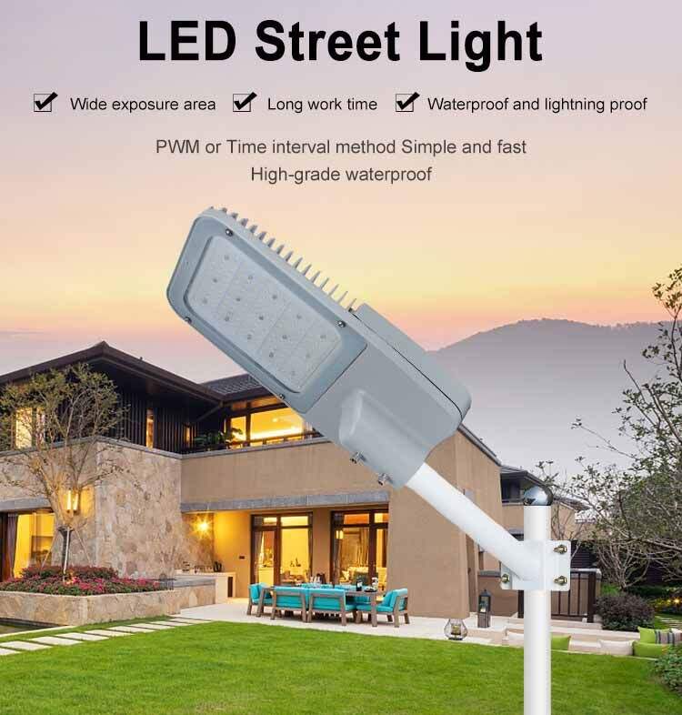 Wysoka jasność smd wodoodporna ip65 zewnętrzna aluminium 100w 150w 200w 240w 300w szczegóły oświetlenia ulicznego LED