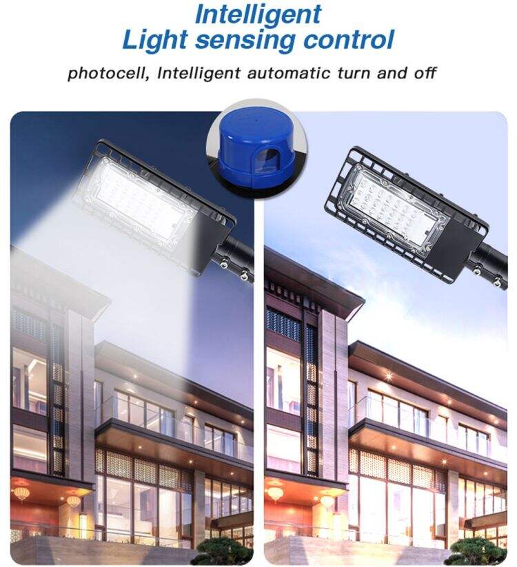 Novo modelo de fábrica de luz de rua LED SMD 50W 60W 100W 120W 150W
