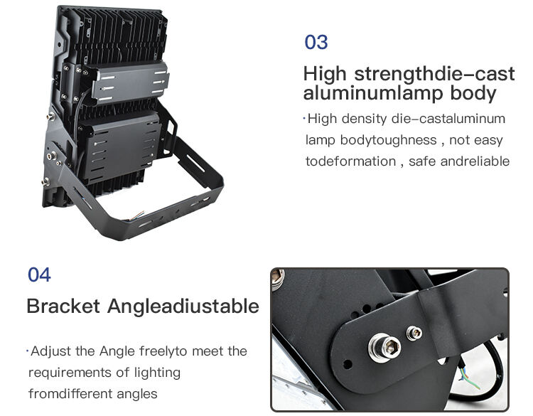 Outdoor Neuer Lieferant von 100 W, 200 W, 250 W, 500 W, 800 W, 1000 W, IP66, weißes Stadion-LED-Flutlicht für den Außenbereich