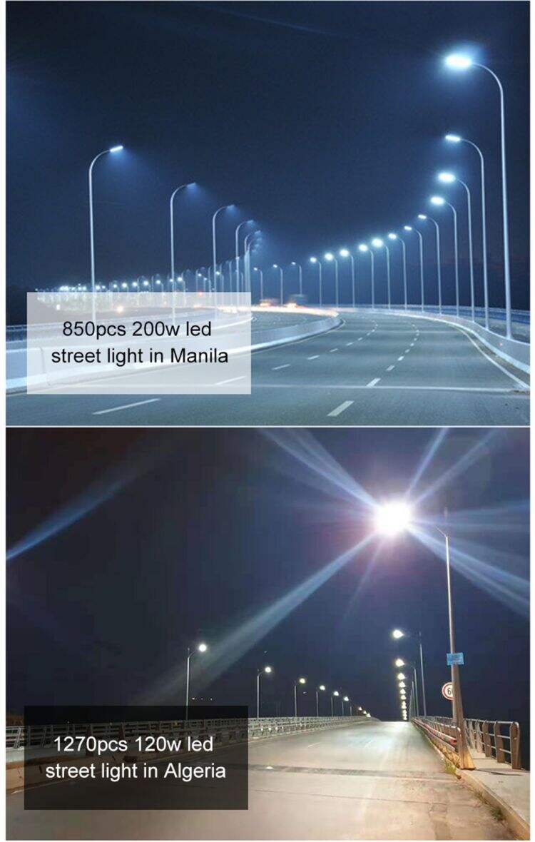 고품질 50w 100w 200w 250w 유럽 디자인 Led 가로등 세부 정보