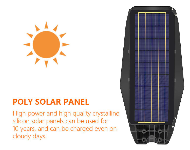 Ucuz 100w 200w 300w güneş enerjili araba yolu ışığı hareket sensörü güneş ışığı fabrikası