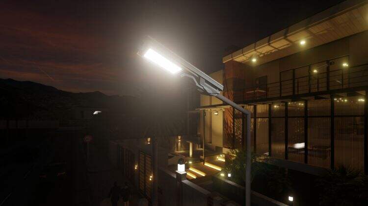 Açık ucuz fiyat 800w 1200w küçük led bahçe lambası fabrikası