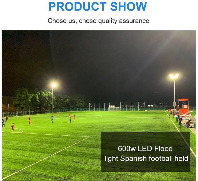 Outdoor New 100w 200w 250w 500w 800w 1000w ip66 outdoor white stadium led flood light manufacture