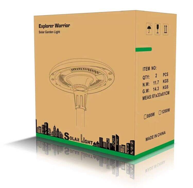 Outdoor waterproof UFO rgb led solar powered garden light manufacture