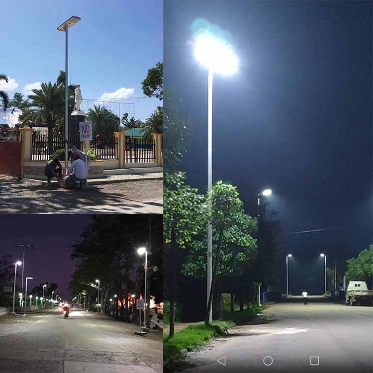 PD Series 30W-120W Integrated solar road street light manufacture
