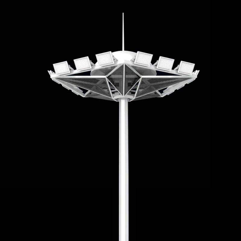 12M 15M 20M 25M 30M 35M 40M Автоматический подъемник Высокий мачтовый фонарный столб для стадиона