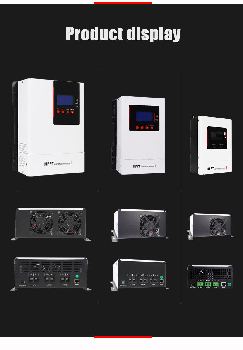 Lieferant von Hochleistungs-MPPT-Solarladereglern mit 30 A, 40 A, 50 A, 60 A, 80 A, 100 A